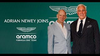 Adrian Newey joins Aston Martin Aramco Formula One Team [upl. by Worrell]