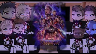 Avengers Endgame react•Time travel Squad Remake angst  MARVEL🦅 [upl. by Zsolway45]