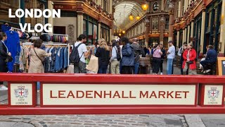 런던 브이로그  런던의 숨은 관광지 Leadenhall Market 해리포터 촬영지 amp 빈티지 마켓 구경은 덤템즈 강변 The Ship 펍에서 생맥주 마시는 런던일상 [upl. by Lynden]