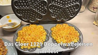 Das Cloer 1329 Doppelwaffeleisen im Test [upl. by Ala]