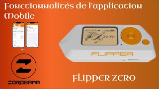 Fonctionnalités de lapplication mobile du Flipper Zero [upl. by Wileen]