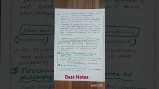 Relationship between philosophy and educationbed notesnotes [upl. by Nawak]