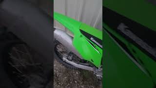 2023 kx 450 automobile kx450 rally ripping dirtbike [upl. by Llerrah]