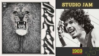 Santana  Studio Jam  Stereo Version  High Quality  Carlos Santana  Woodstock 1969 [upl. by Ecinnahs]