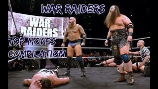 WWE The War RaidersTop Moves Compilation [upl. by Aivataj]