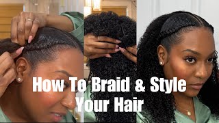 Ep1 How To Braid It Yourself Series  Style Your Own Hair Step By Step [upl. by Niehaus]