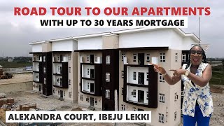 😮💰ROAD TOUR TO ALEXANDRA COURTS LEKKI COASTAL CITY IBEJU LEKKI😮💰 [upl. by Gulick542]