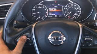 Nissan Maxima 2016 2018 Oil Light Reset [upl. by Cinimmod801]