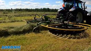 Agronic WR700 rake [upl. by Ahsemrac]