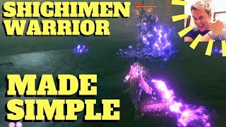 Sekiro  Shichimen Warrior Made Simple Abandoned Dungeon Underground Waterway Bottomless Hole [upl. by Daniala]