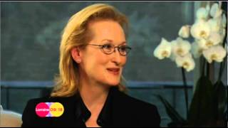 Meryl Streep Interview  August Osage County amp Into The Woods [upl. by Griffie]