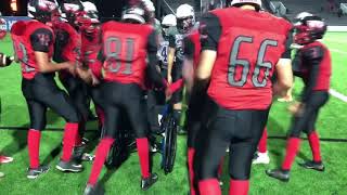 Wheelchairbound student scores touchdown [upl. by Eamanna]