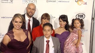 Jenni Rivera Esteban Loaiza Chiquis Rivera at IMAGEN Awards 2012 Red Carpet [upl. by Shenan]