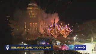 The 2023 Idaho Potato Drop countdown and firework show [upl. by Auqinot210]