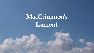 MacCrimmons Lament [upl. by Custer]