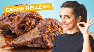 Creí que era un matambre pero NO 🙌 Tapa de nalga rellena y al horno [upl. by Mahgem]