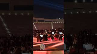 KATARA AMPHITHEATRE DOHA QATAR Doha theatre philharmonic orchestra live 2022 sounds show [upl. by Collins]