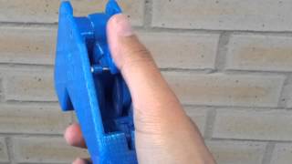 Liberator 3D printed guntesting hammer [upl. by Anaik]