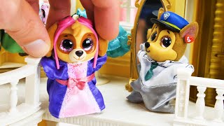 Paw Patrol बच्चों के लिए अकेले घर मजेदार खिलौना सीखने का वीडियो Hindi [upl. by Sirrot]