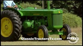 John Deeres FIRST DIESEL Tractor  John Deere Model R amp John Deere 80 [upl. by Moore]