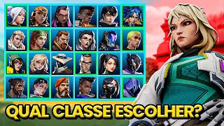 Descubra a Melhor Classe para o Seu Estilo de Jogo VALORANT [upl. by Pebrook695]