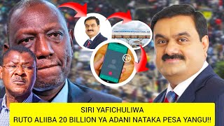 KIMEUMANAA KWAKE RUTONataka pesa yangu adani afungua kimya kwa moses wetangula [upl. by Bowles356]