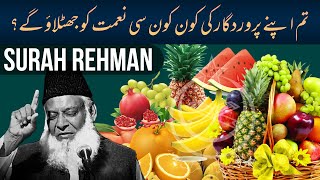 Surah Rahman Full With Urdu Translation  Dr Israr Ahmed Bayan Ul Quran Series [upl. by Llednor]