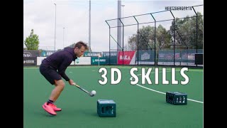 3D skills  Hertzberger TV  Field hockey tutorial [upl. by Rayna859]