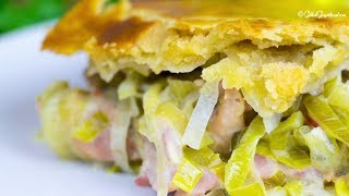 How to Make Easy Chicken and Leek Pie Recipe 영국식 치킨 파이 만드는법 [upl. by Grigson42]