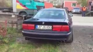 Bmw E31 850i Sound [upl. by Coward316]