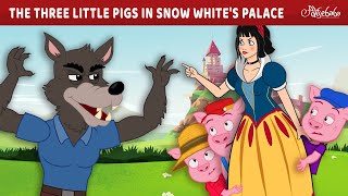 The Three Little Pigs in Snow Whites Palace 🐷 [upl. by Annaitat]