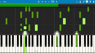 Crumb  Locket piano tutorial synthesia [upl. by Arte]