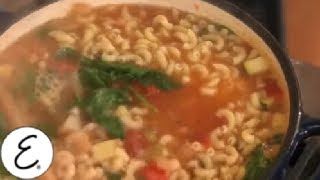 Minestrone Soup  Emeril Lagasse [upl. by Alywt]