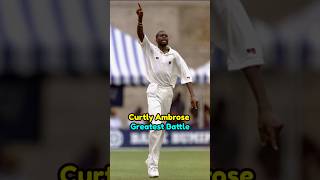 The Story Of Angry Cricketers  Curtly Ambrose Vs Steve Waugh Greatest Battle [upl. by Tsai]