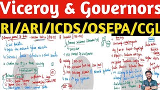 Viceroy And Governor Complete Revision Top Books And Author RIICDSARIAMINOSEPA Crack Govt Exam [upl. by Plossl]