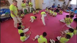 Capoeira Zoador Kids Batizado P1 [upl. by Sidnac]