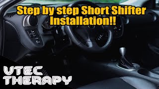 How to install a short shifter on a RSX Type S [upl. by Stinky]