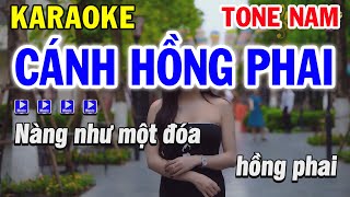 Karaoke Cánh Hồng Phai Tone Nam Nhạc Sống Rumba Phối Mới  Karaoke Phi Long [upl. by Iran]