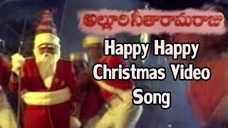 Alluri Seetharama Raju  Happy Happy Christmas Video Song  Krishna Vijaya Nirmala [upl. by Yblek]