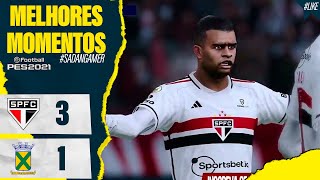 SAO PAULO 3 X 1 SANTO ANDRE  TRICOLOR VENCE NA ESTREIA DE CARPINI  JOGO DE HOJE  ASSISTA AGORA [upl. by Enomes674]