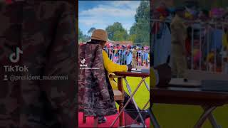 President MUSEVENI in kisoro district museveni [upl. by Chane]