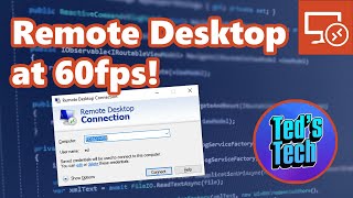 Improve Microsoft Remote Desktop RDP frame rate up to 60fps [upl. by Reinaldos750]