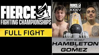 FULL FIGHT NOAH HAMBLETON VS JULIAN GOMEZ [upl. by Ientruoc540]