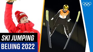 The BEST ski jumping moments of Beijing 2022 🥇❄️ [upl. by Martine]