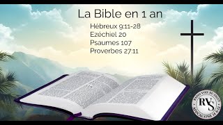 Bible en 1 an  Aujourdhui Samedi 09 novembre [upl. by Seth]