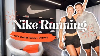 GOING TO A NIKE RUNNING EVENT  SUNSET RUNOUT SYDNEY [upl. by Leann]