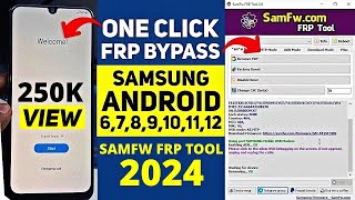 SAMFW FRP Tool Bypass Samsung FRP Lock in One Click [upl. by Euqinaj739]