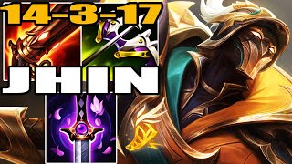 Wild Rift Jhin ADC Gameplay 14 3 17 Build amp Runes  Ranked [upl. by Clinton22]