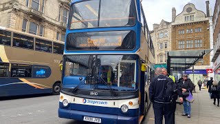 Beast Stagecoach Midlands 18410 KX06 JYB Route 3 From Northampton To Northampton [upl. by Ynaffad172]