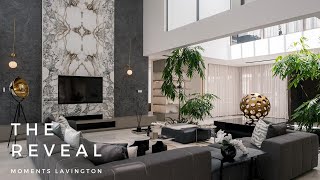 Interior Design  Luxurious Villa Reveal  Modern House Tour  Moments Villa Part 1 [upl. by Arrej]